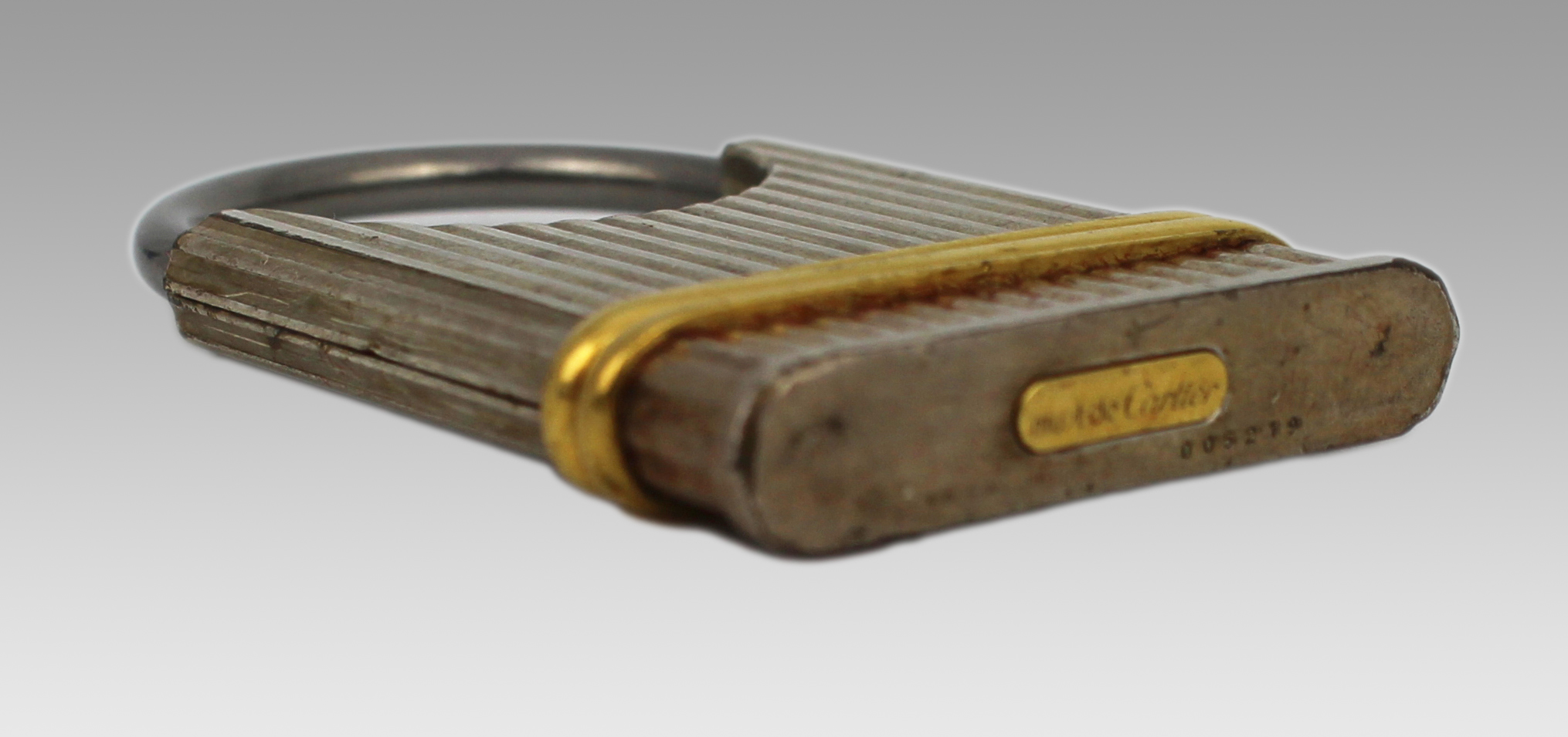 Cartier Must de Cartier Padlock Form Keyring