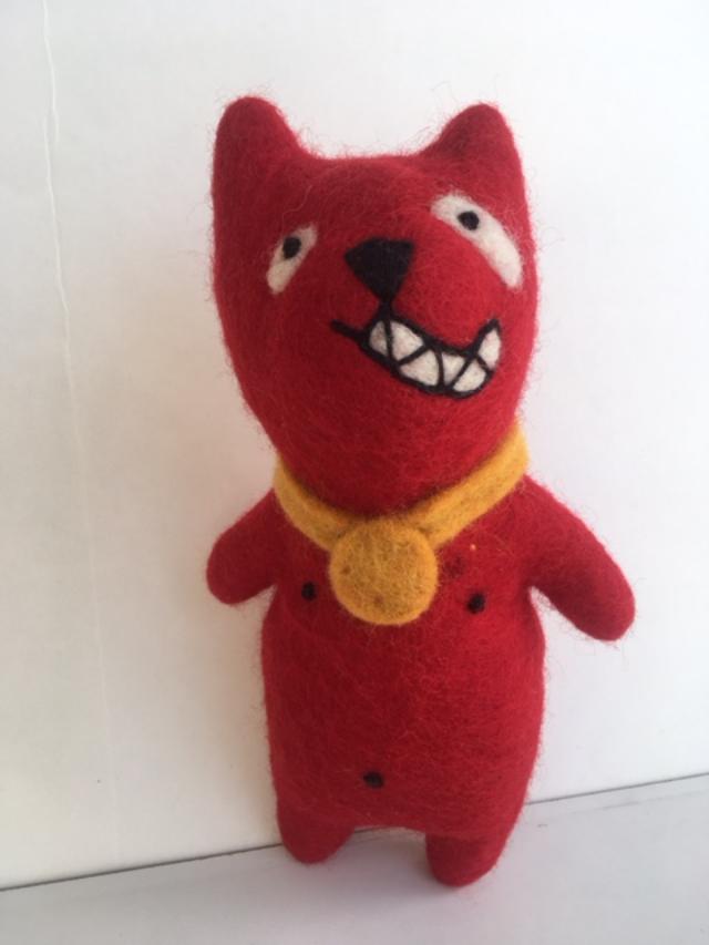 Grayson Perry RA (b ) Red Alan Measles Stuffed Toy Collectible Grayson Perry RA Royal Academy, 2004
