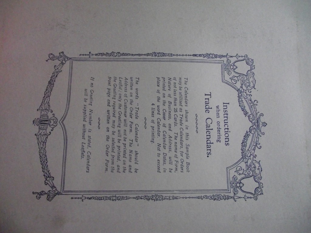 1936 Greeting Card and Calendar Sample Book - The Royal Art Private Christmas Greeting Cards