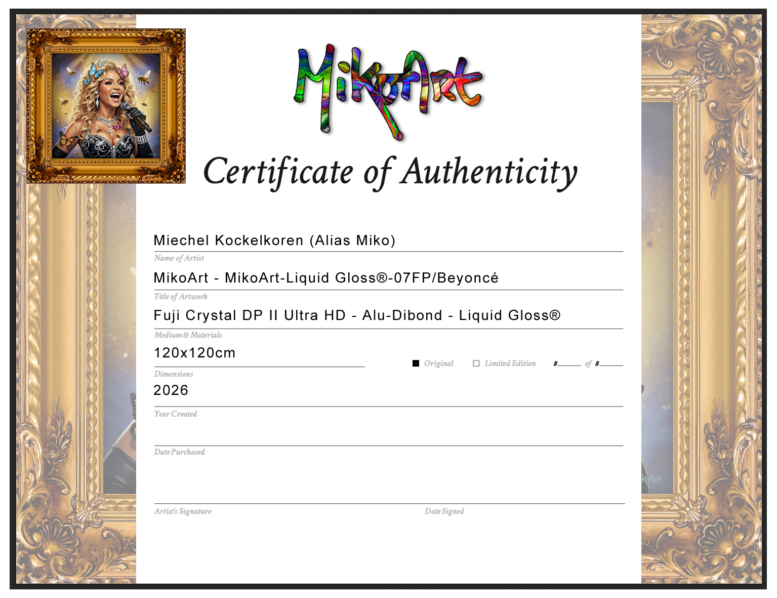 MikoArt - Epoxy Liquid Gloss - 07FP/Beyoncé