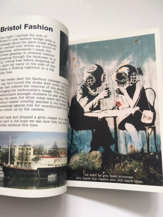BANKSY (British b.1974) 3 Self Published Books 1st Edition 2001 - 04  &  Banksy Crude Oils Postcards