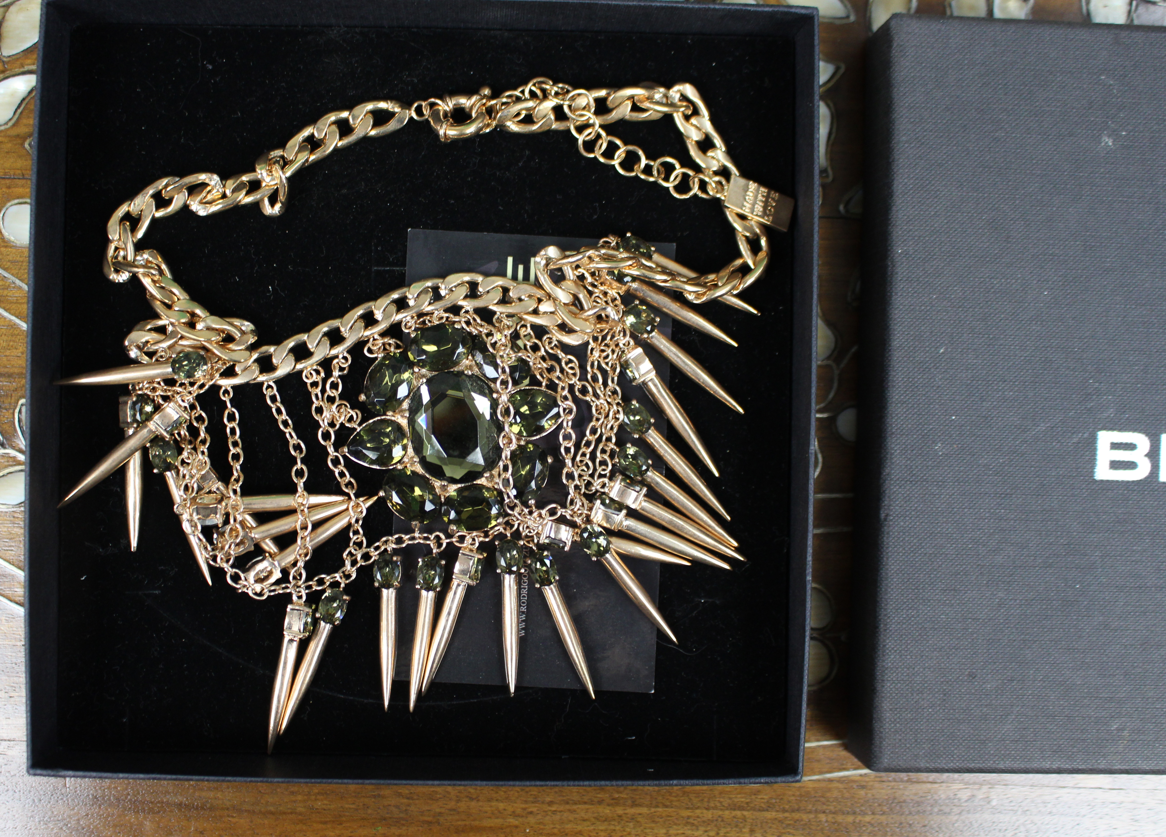 Brave by LRCO Statement Necklace with Box