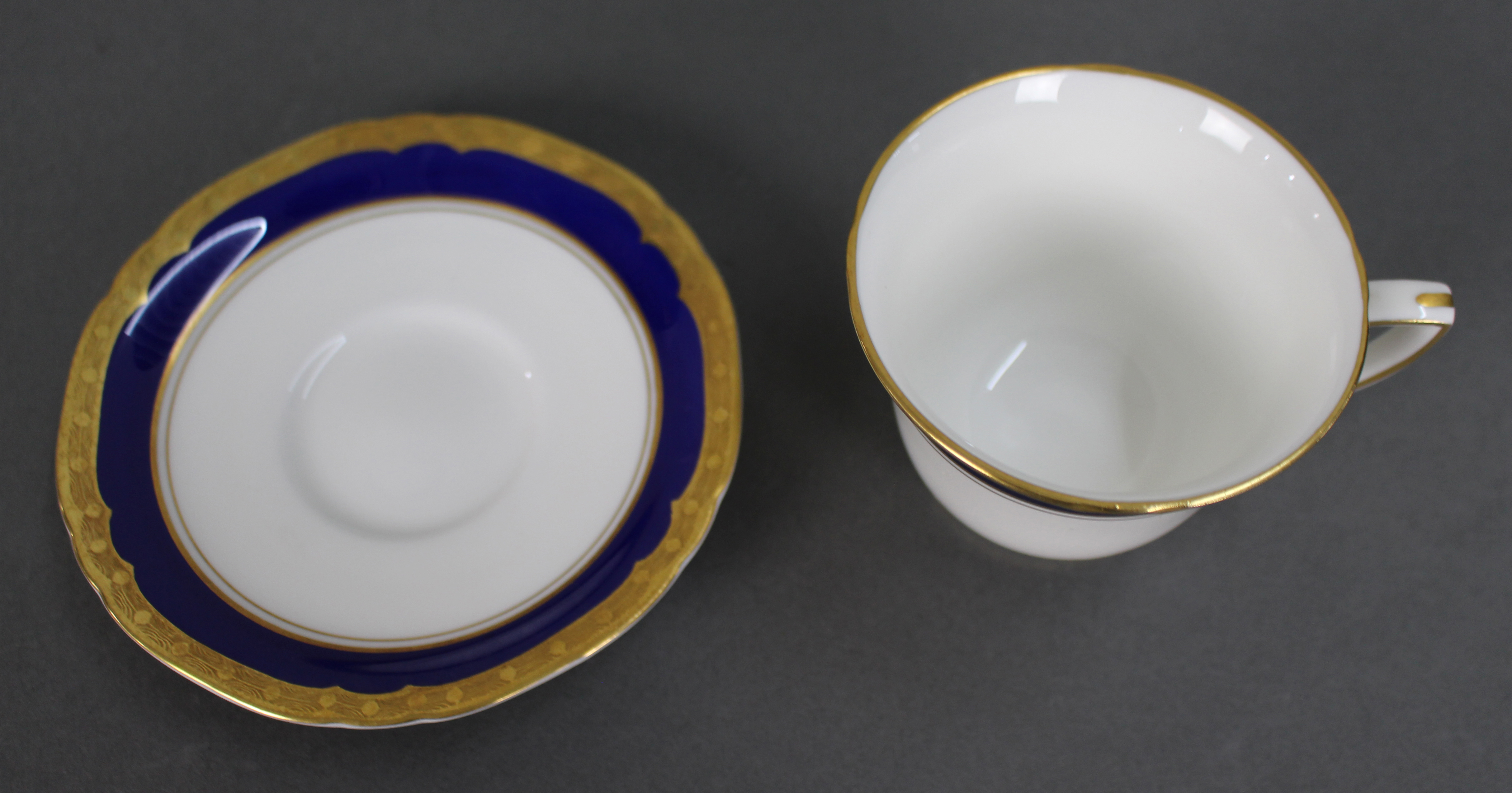 Collection of 3 Royal Worcester Aston Demitasse Cups & Saucers