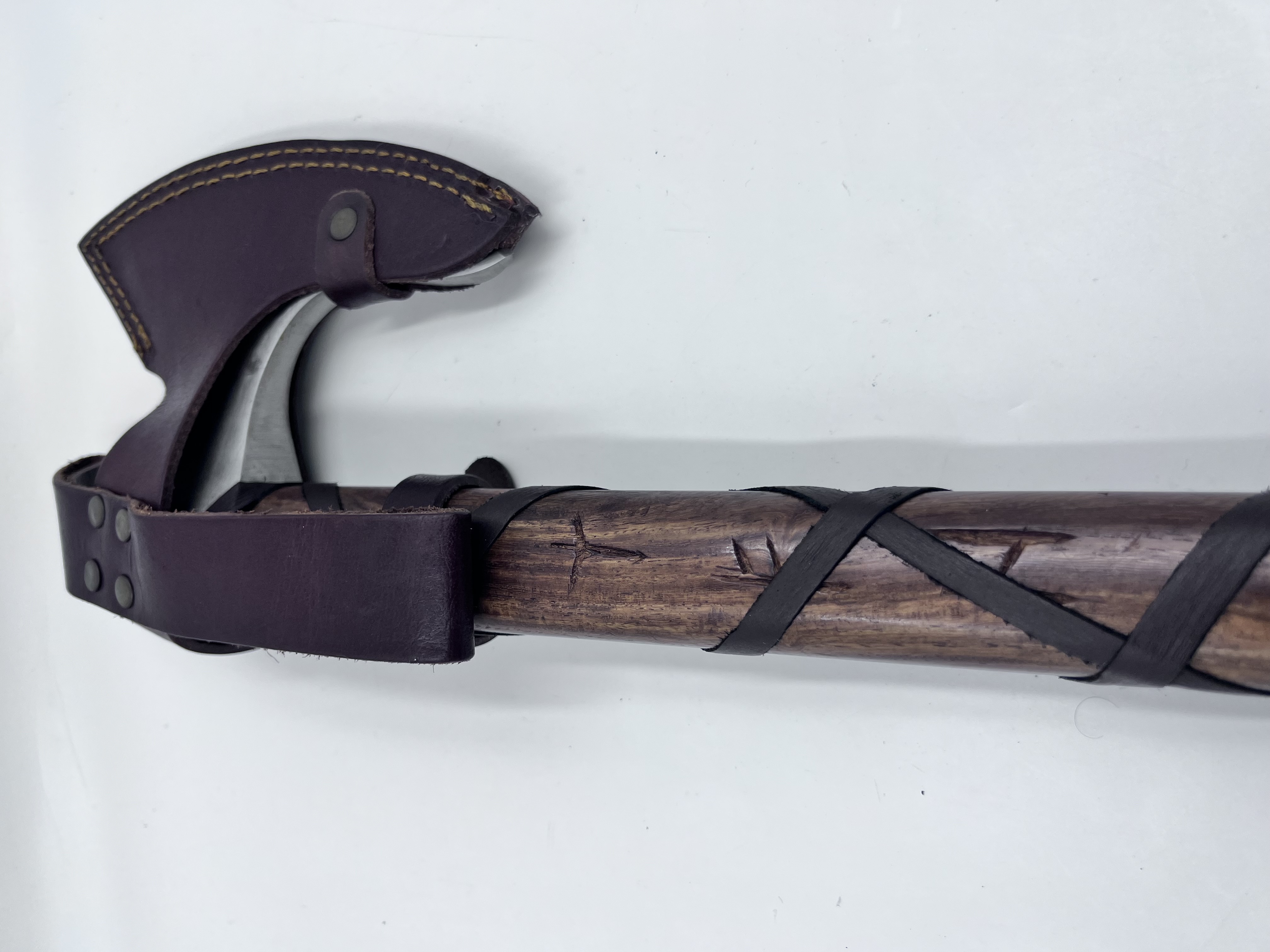 Victory or Valhalla ! with rune handle, Viking axe