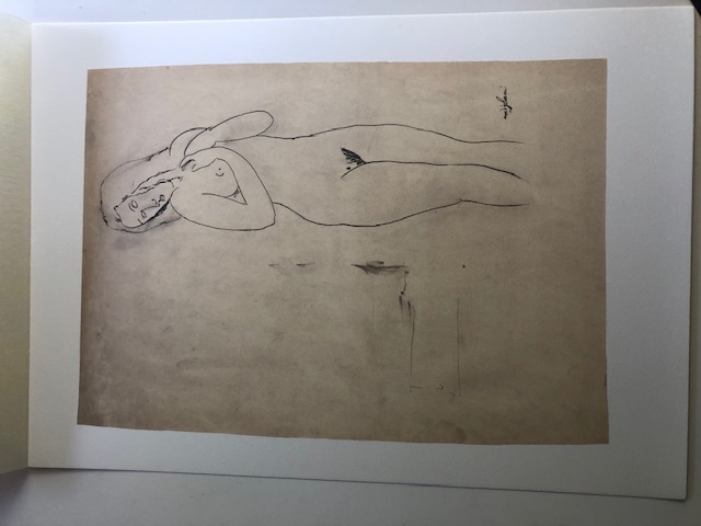 Modigliani Lithograph 1989.