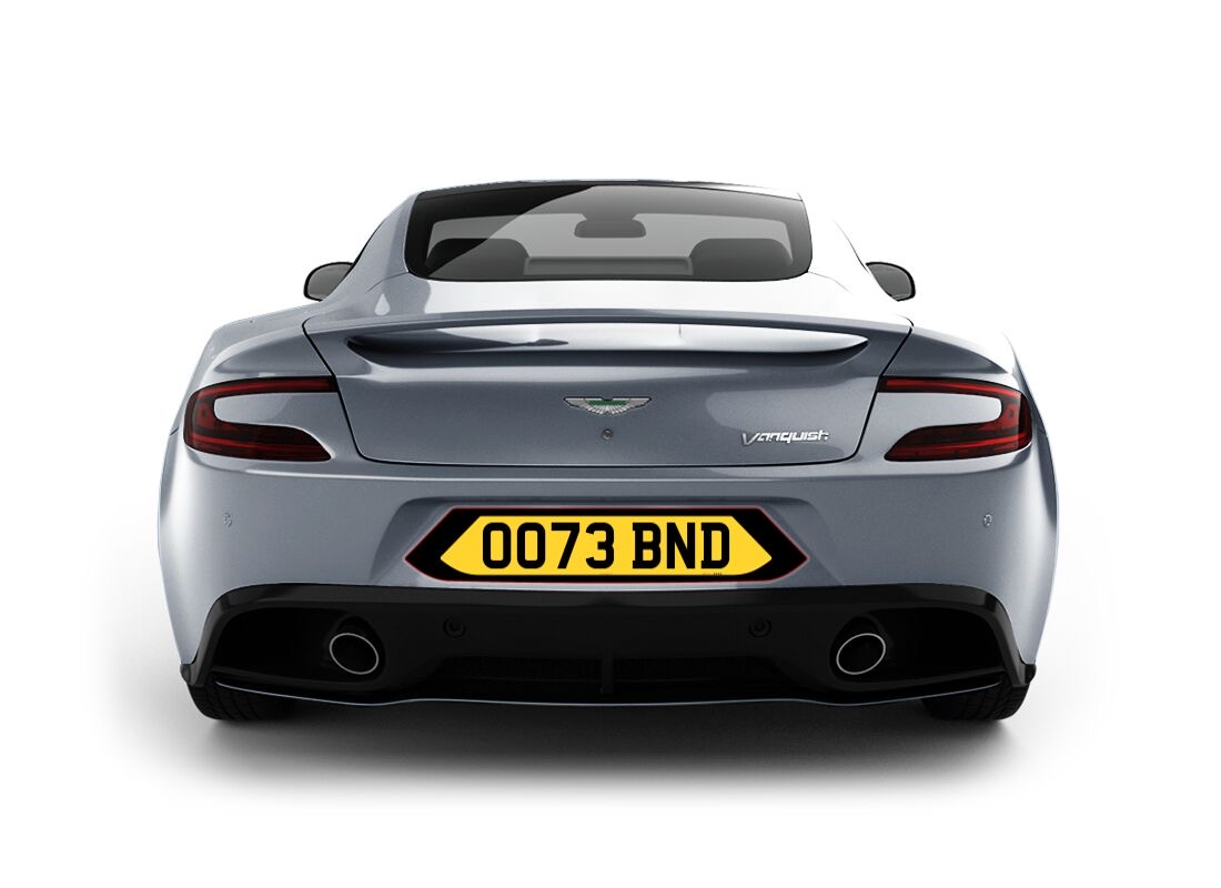James Bond Private Number Plate  0073 BND
