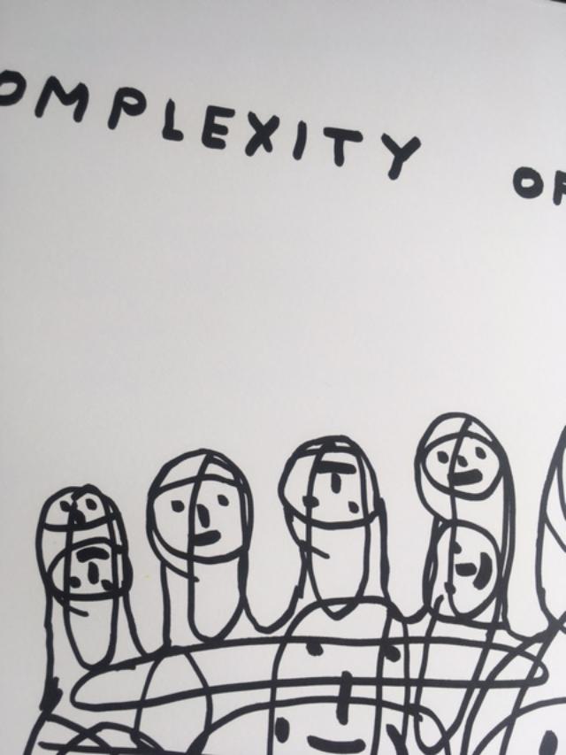 David Shrigley OBE (b 1968)‘Complexity of The Foot’ Offset Lithograph, Ltd Edition of 350, COA, 2020