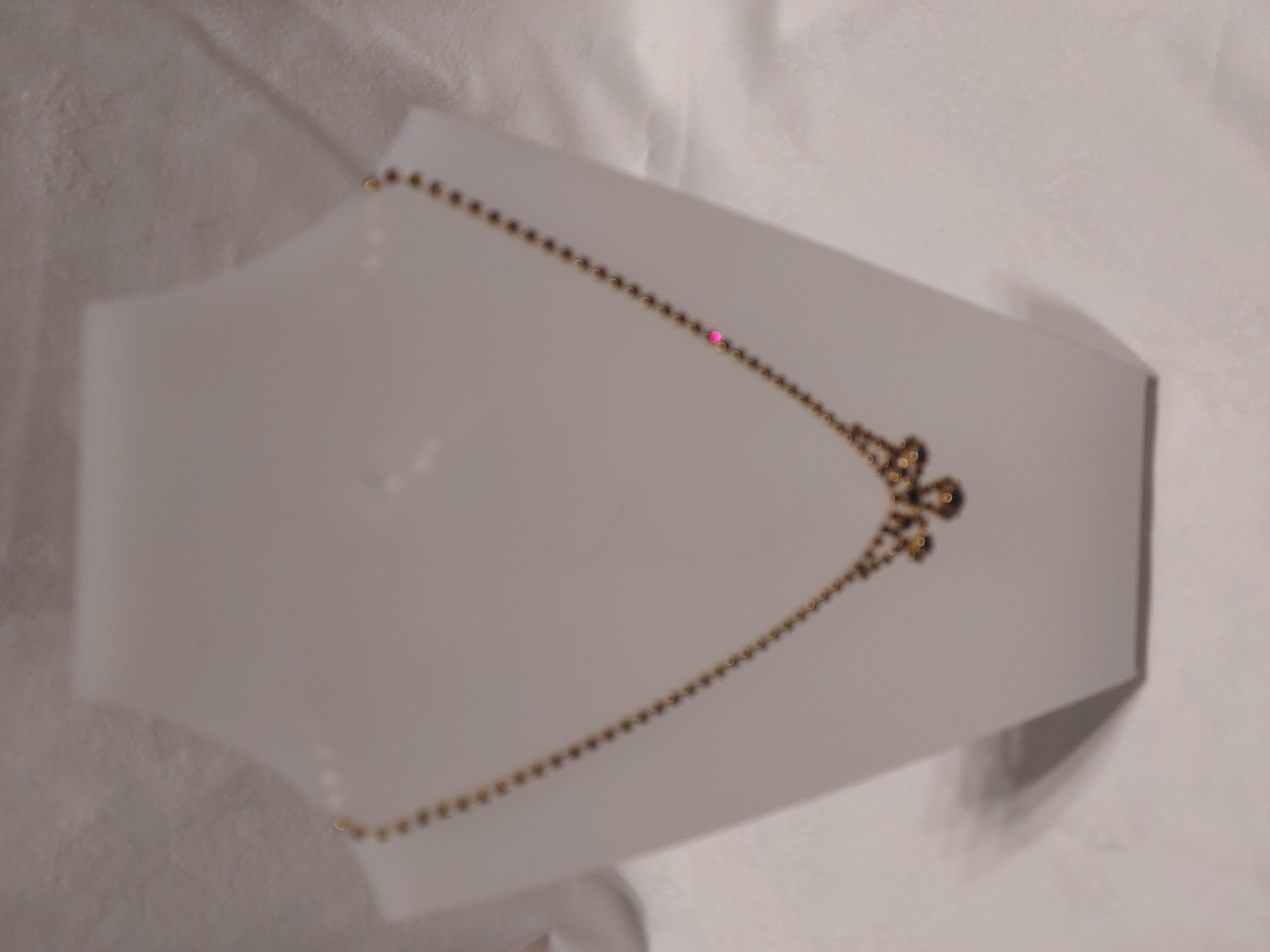 Pretty Red Stone Vintage Style Necklace