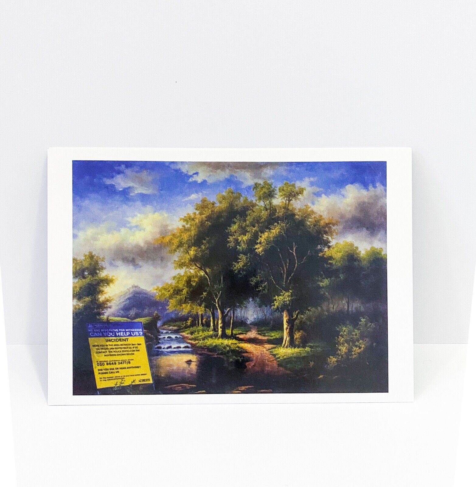 Banksy (b.1974) ‘Crude Oils Postcards’ Based On The Infamous Westbourne Grove Exhibition London 2005