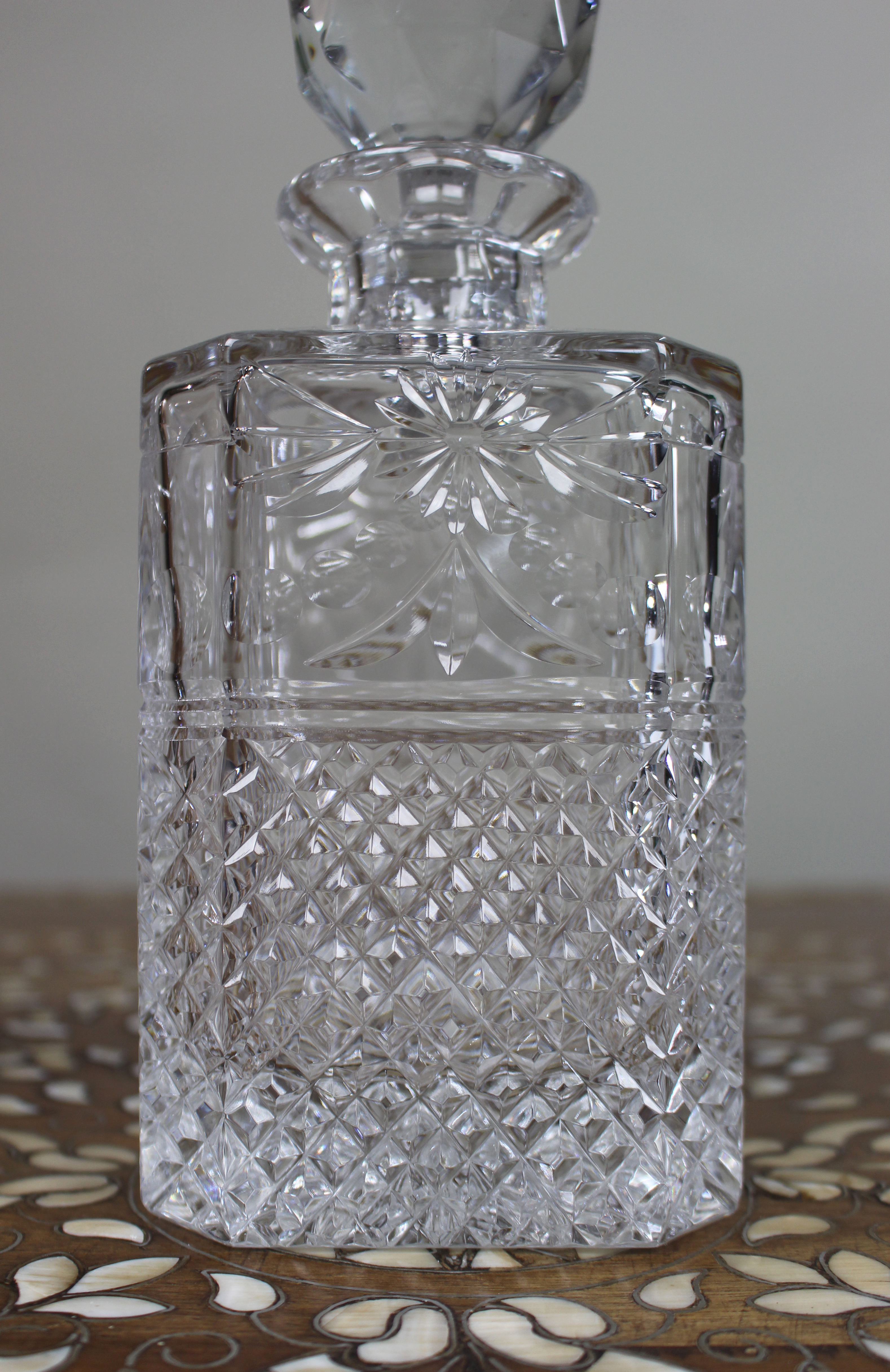 Stuart Beaconsfield Cut Spirit Decanter