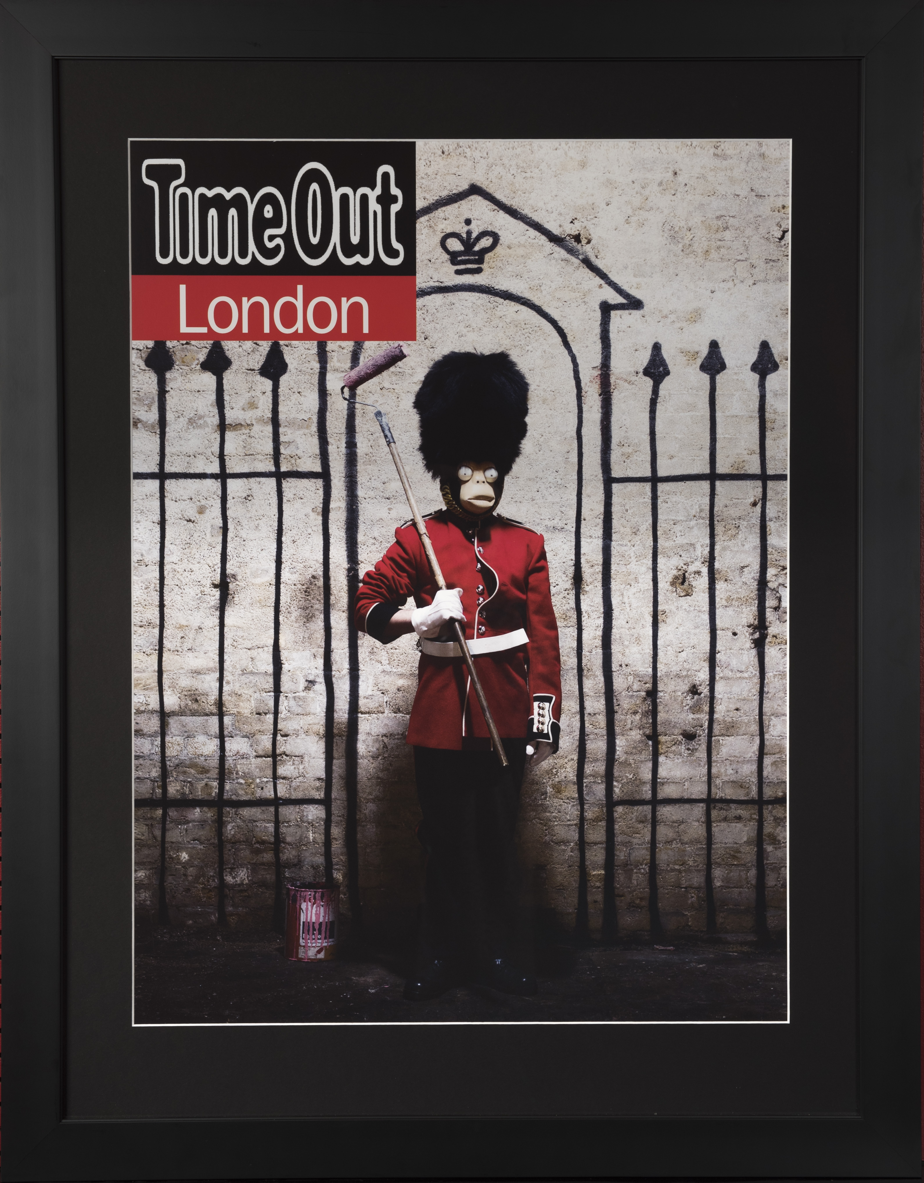 Banksy Self Portrait Limited Edition (5000 Less 3500) Exhibited Worldwide