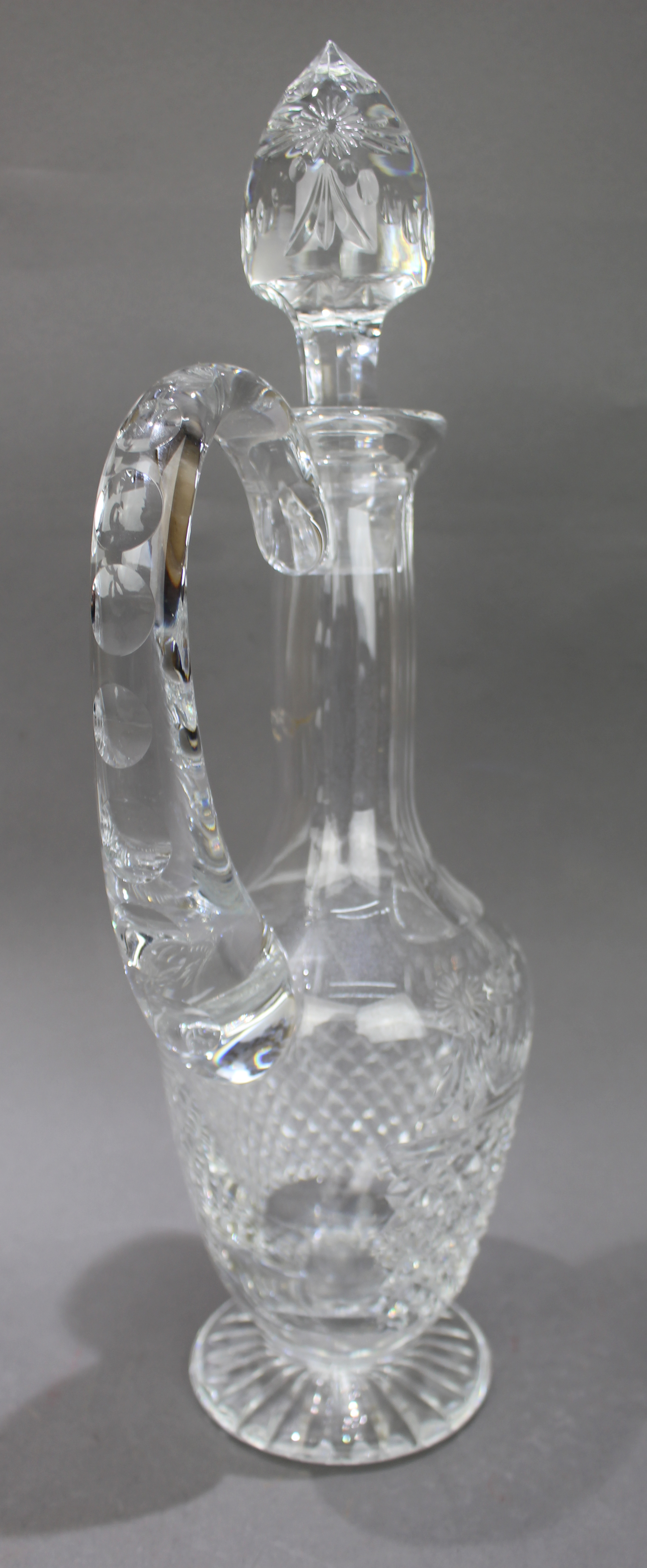 Fine Stuart Crystal Beaconsfield Cut Glass Claret Jug