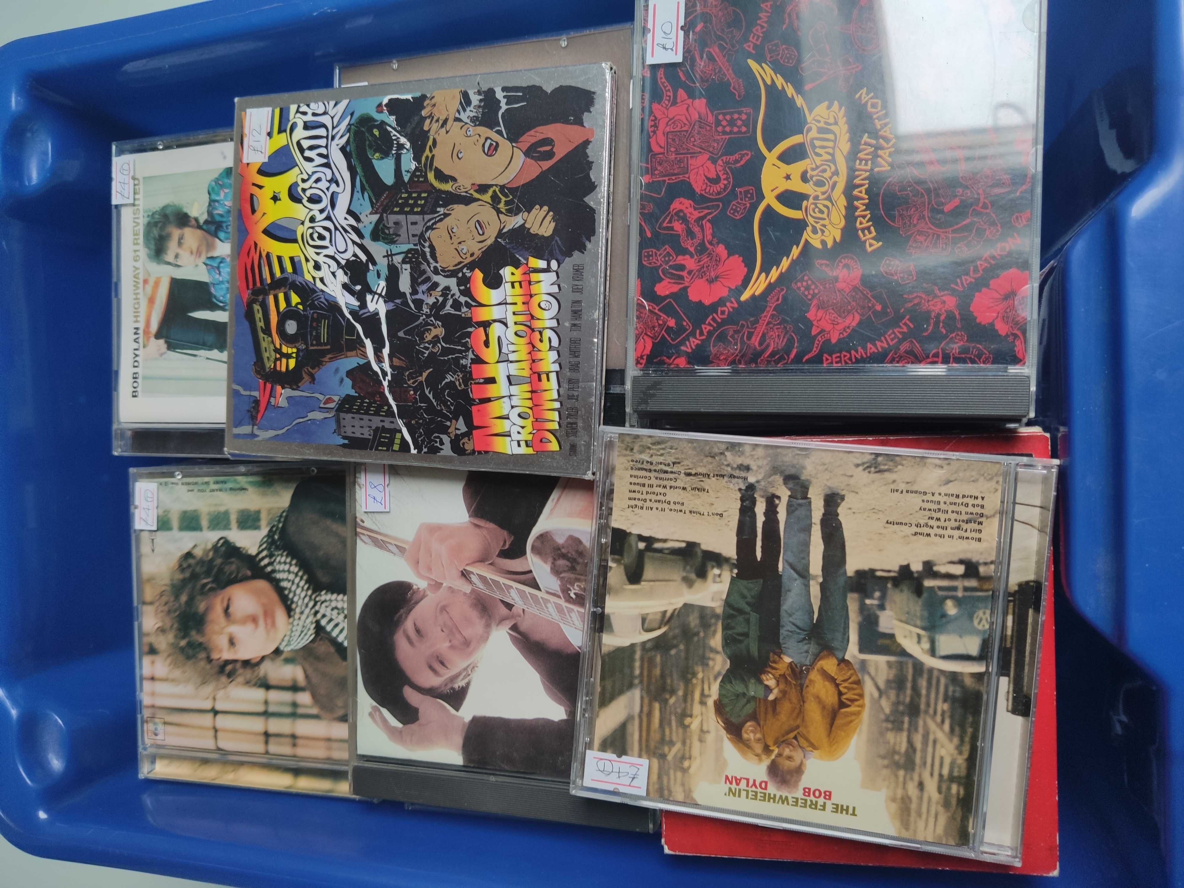 A Collection Of 115 X Santana - Bob Dylan - Bruce Springsteen Etc Music CDs