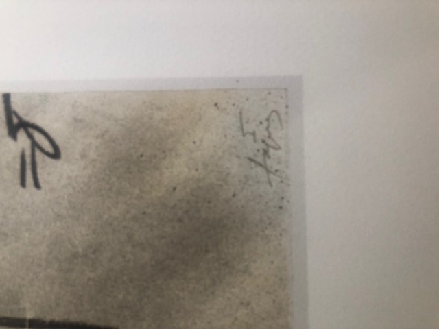 Three Stunning Lithographs After Antoni Tapies. 1981