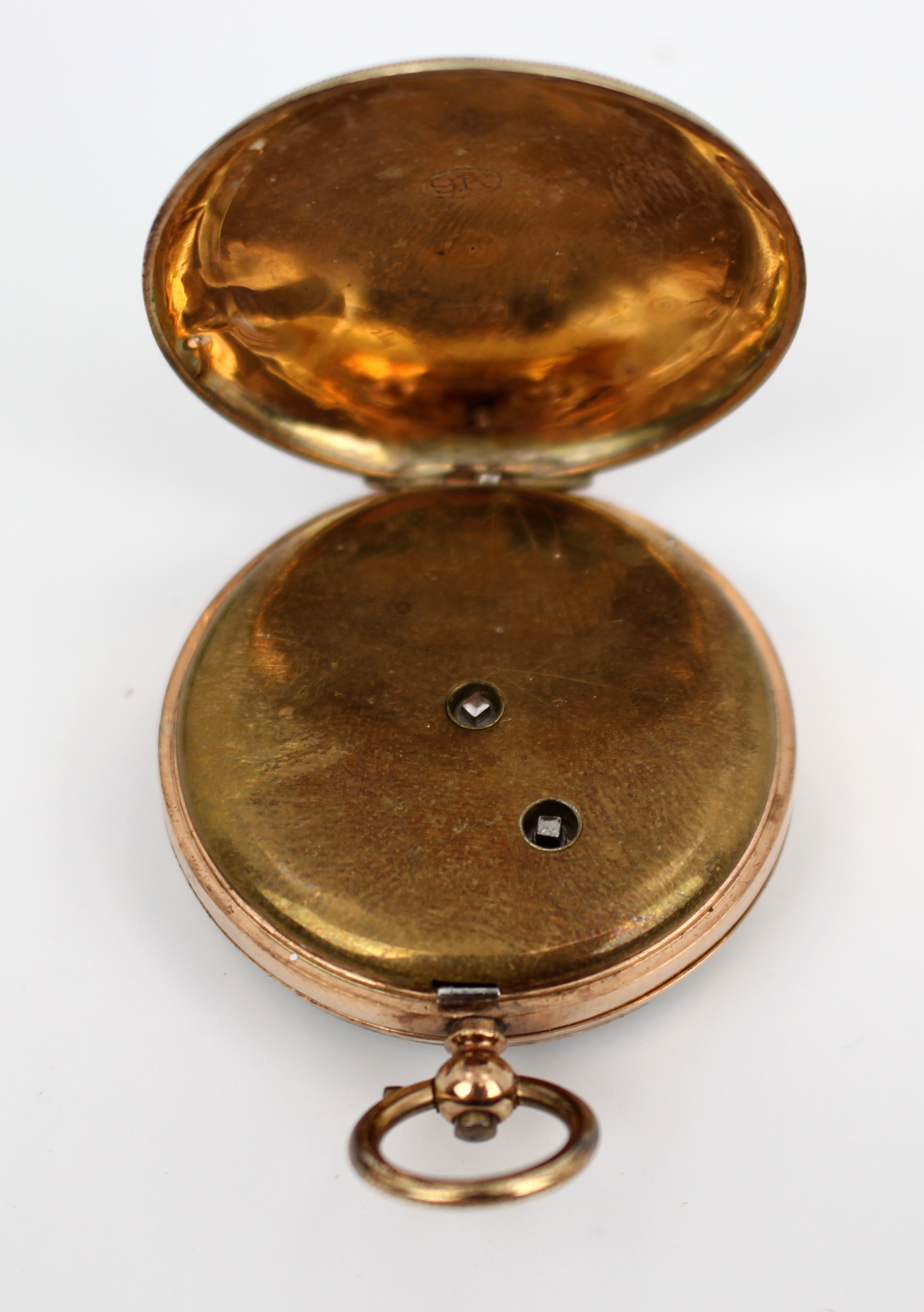 Antique 9k Gold Pocket Watch – Circa 1880-1900, Hallmarked