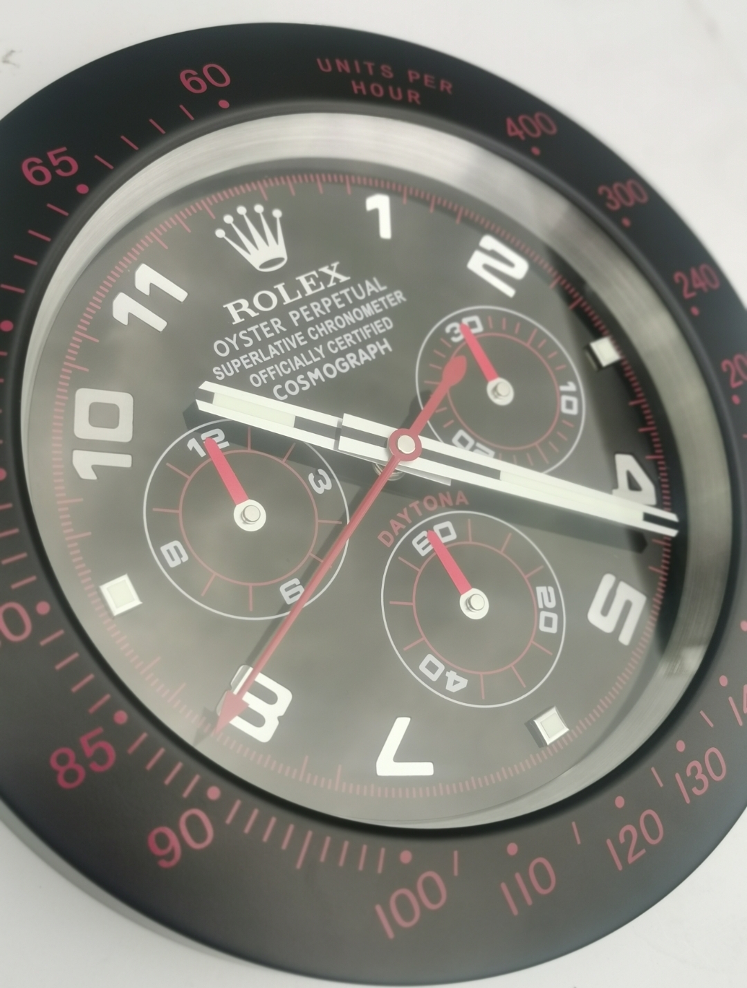 Rolex Daytona Dealer Display Wall Clock