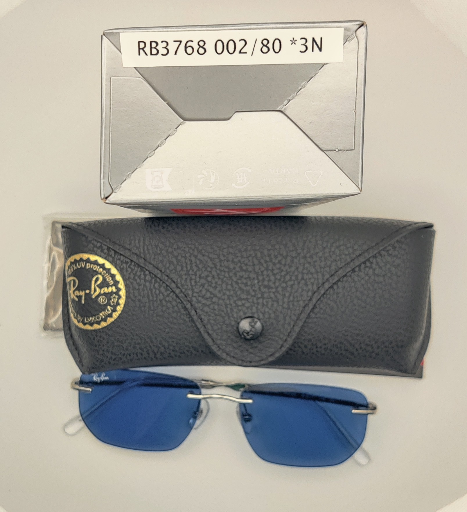Ray Ban Sunglasses ORB3768 002/80 *3N