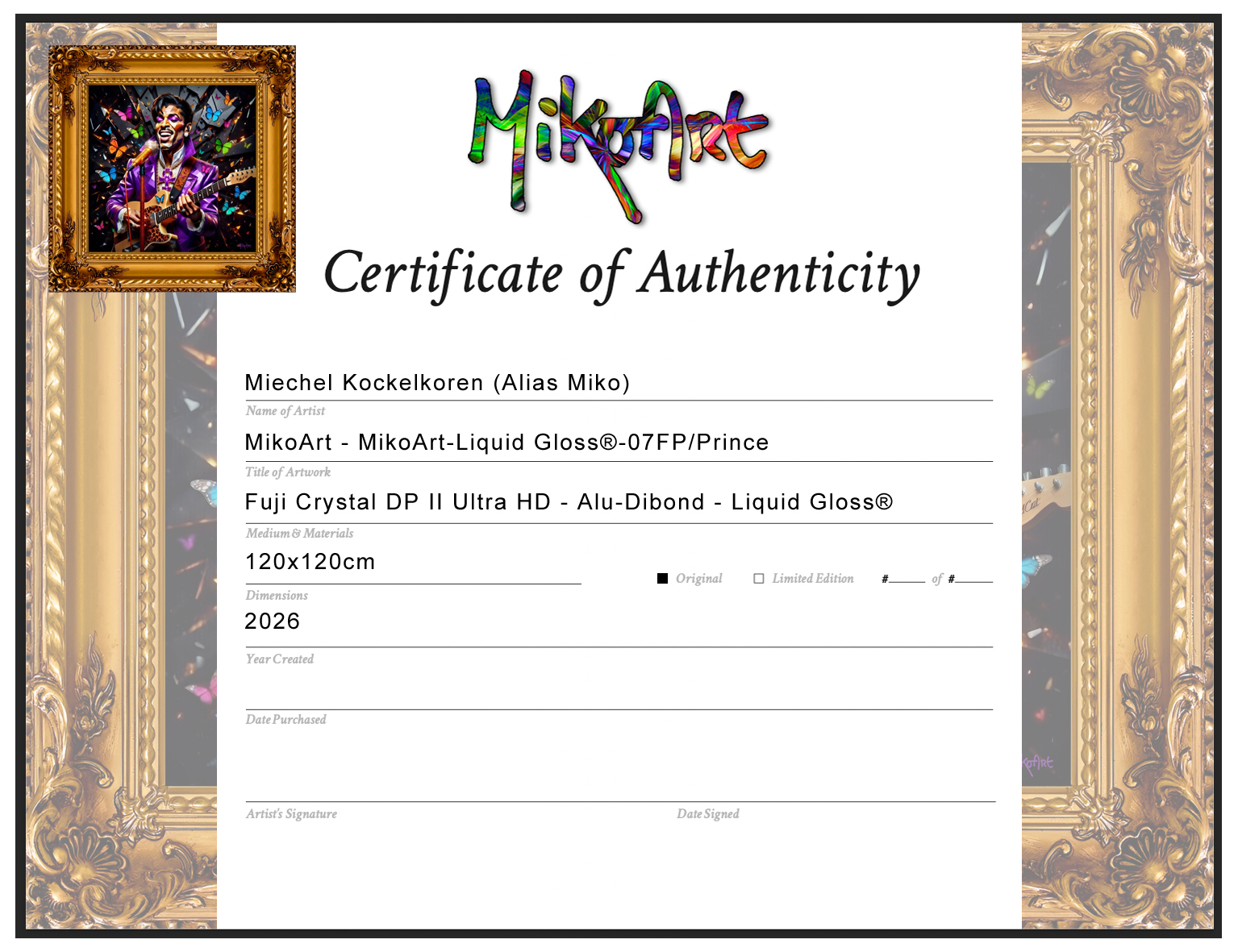 MikoArt - Epoxy Liquid Gloss - 07FP/Prince