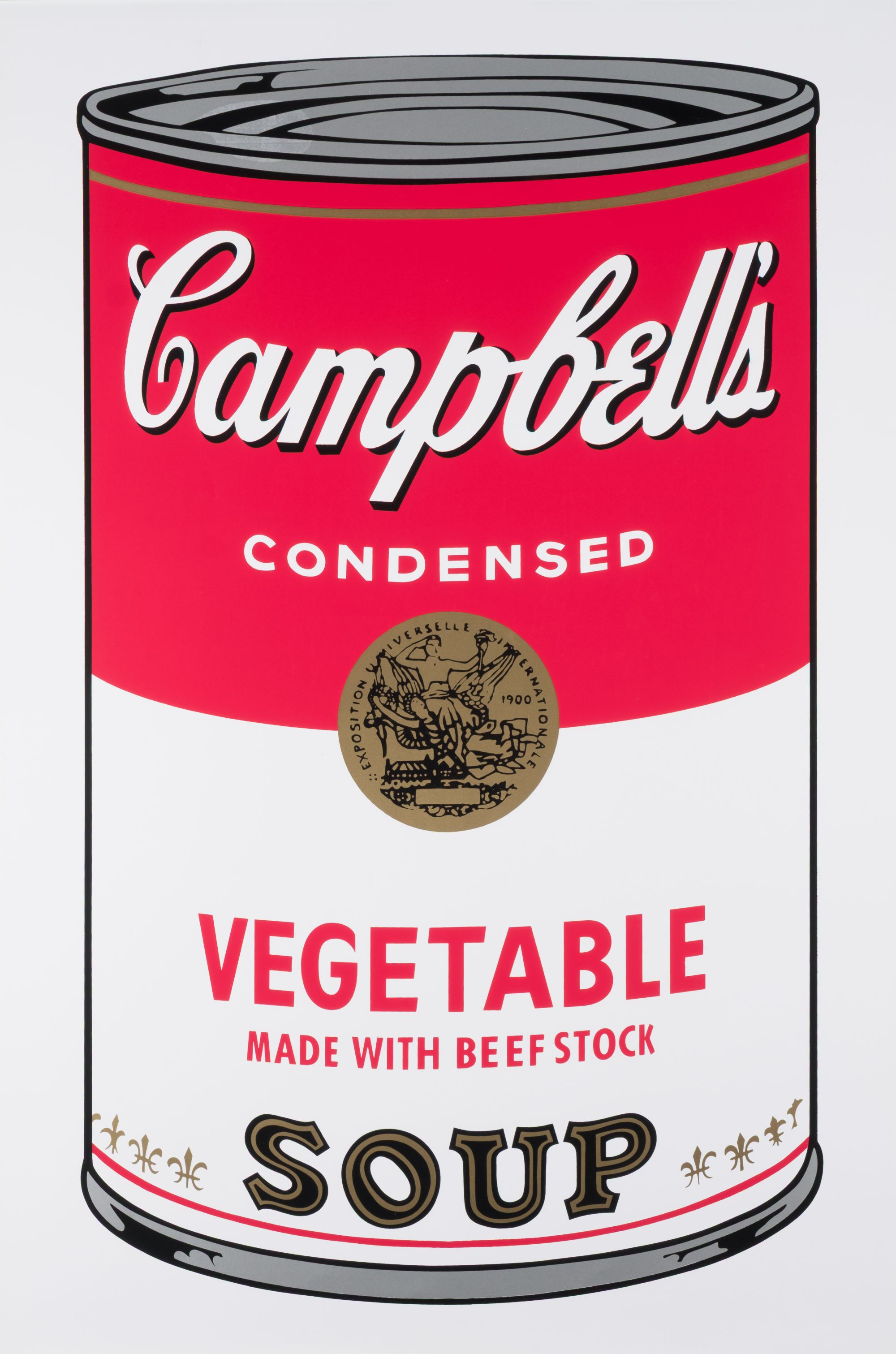 Andy Warhol 'Vegetable Soup' Sunday B Morning Edition.