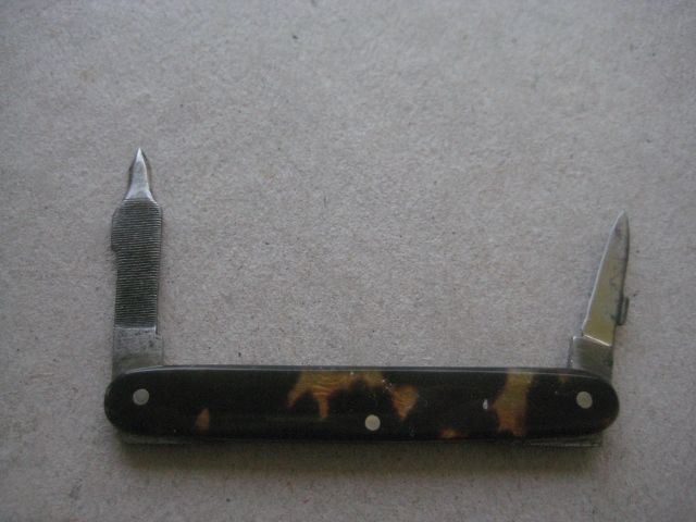 Antique Twin Bladed Penknife, c1900