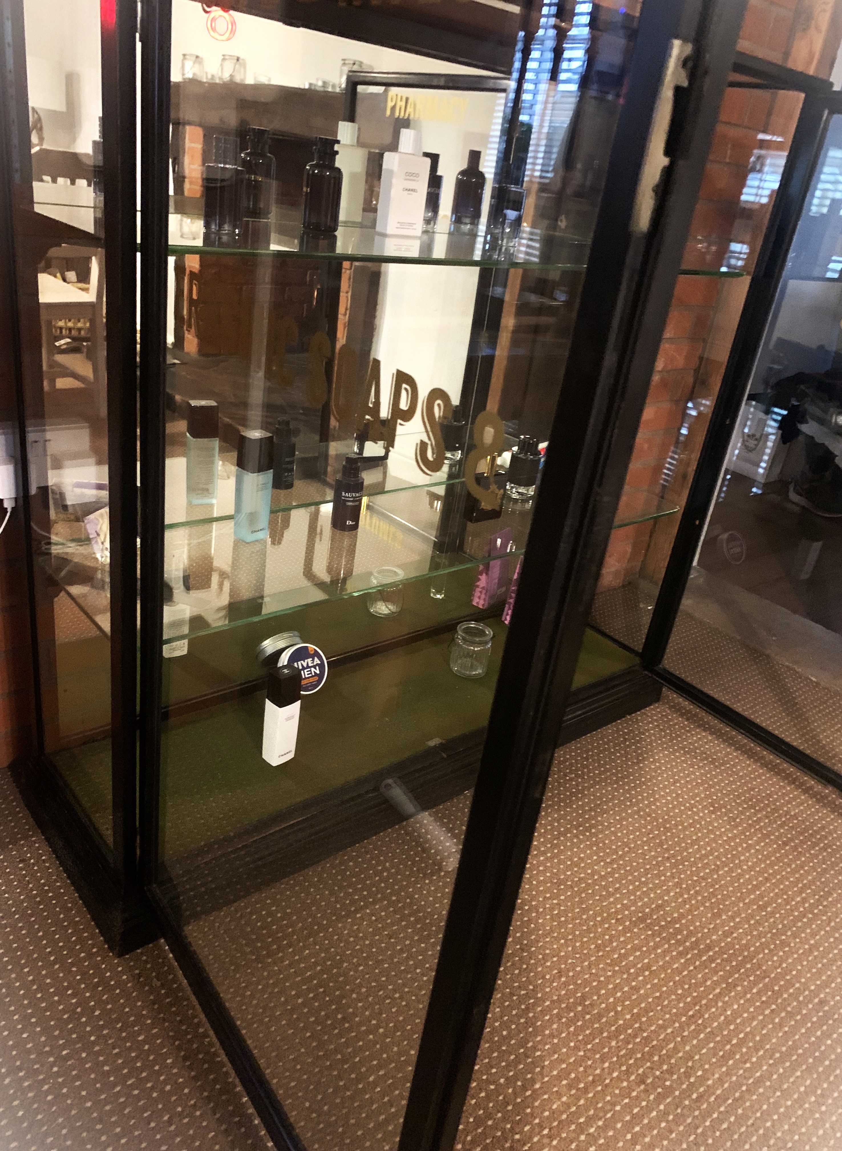 A Superb Example of Victorian Commercial Display The Cope & Taylor Pharmacy Cabinet London