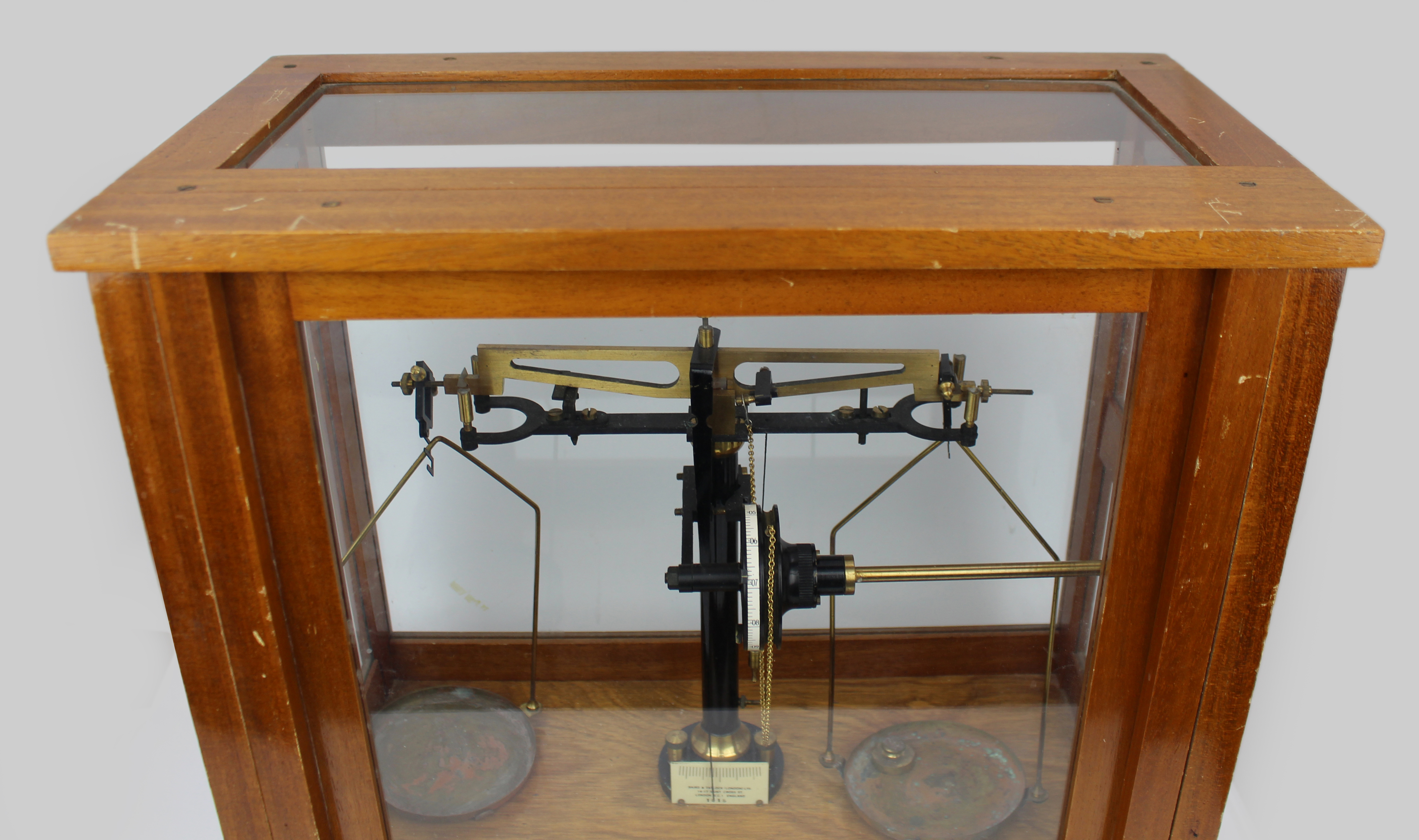 Antique Analytical Balance Scale by Baird & Tatlock, c.1940s