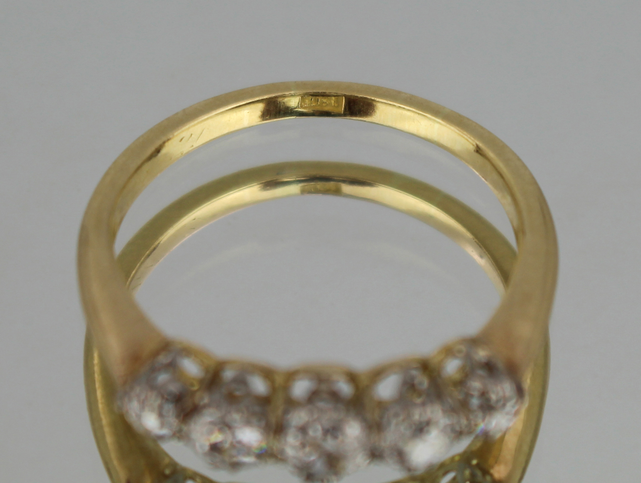 Three Stone Diamond 18ct Ring