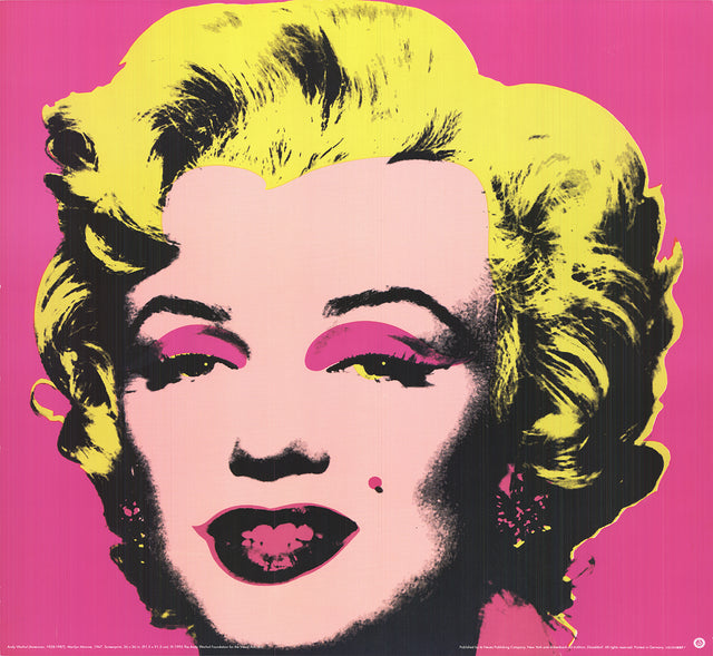 Rare Andy Warhol 'Marilyn' Pink. 1993