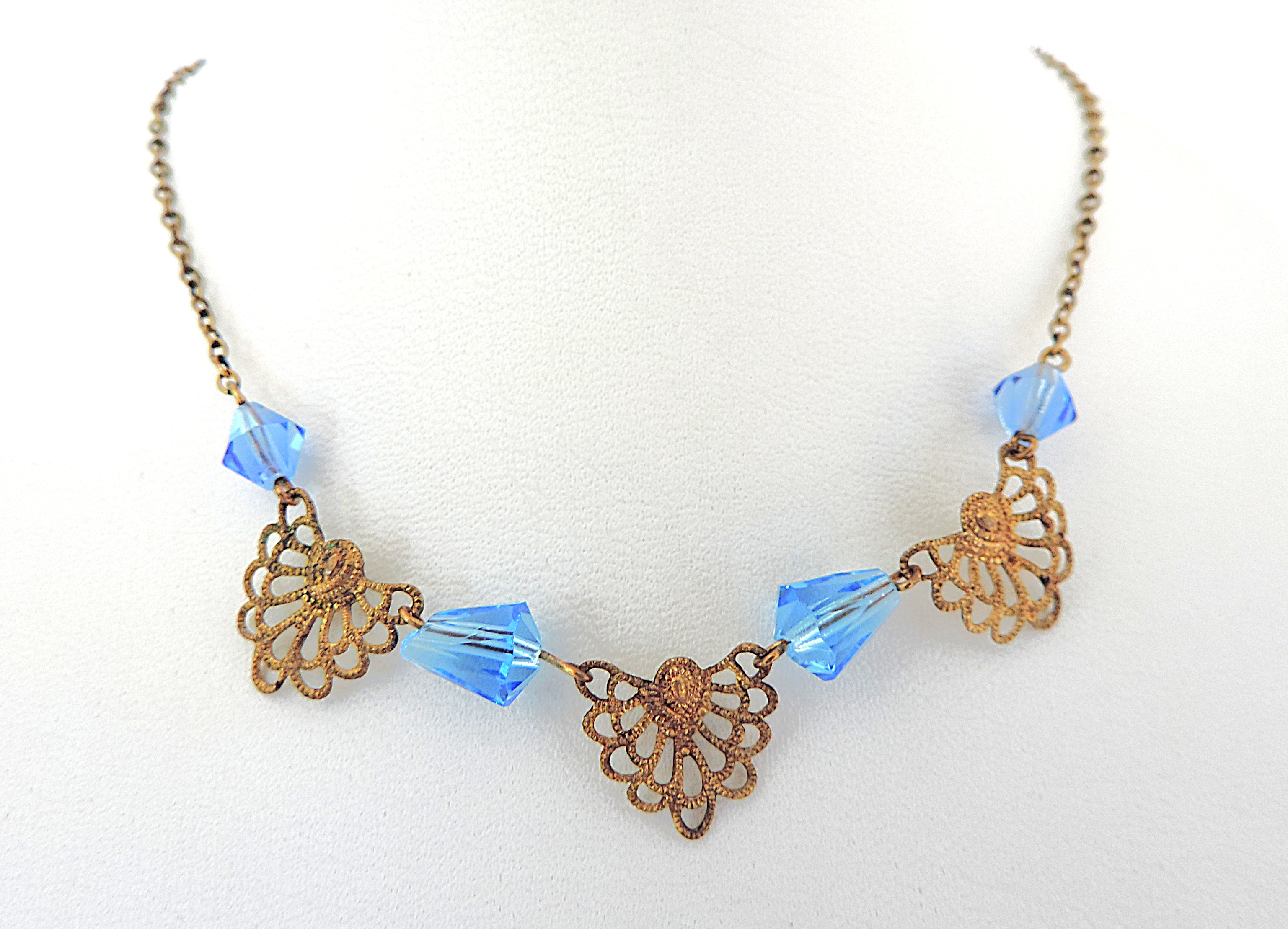 Vintage Art Deco Necklace circa 1930's