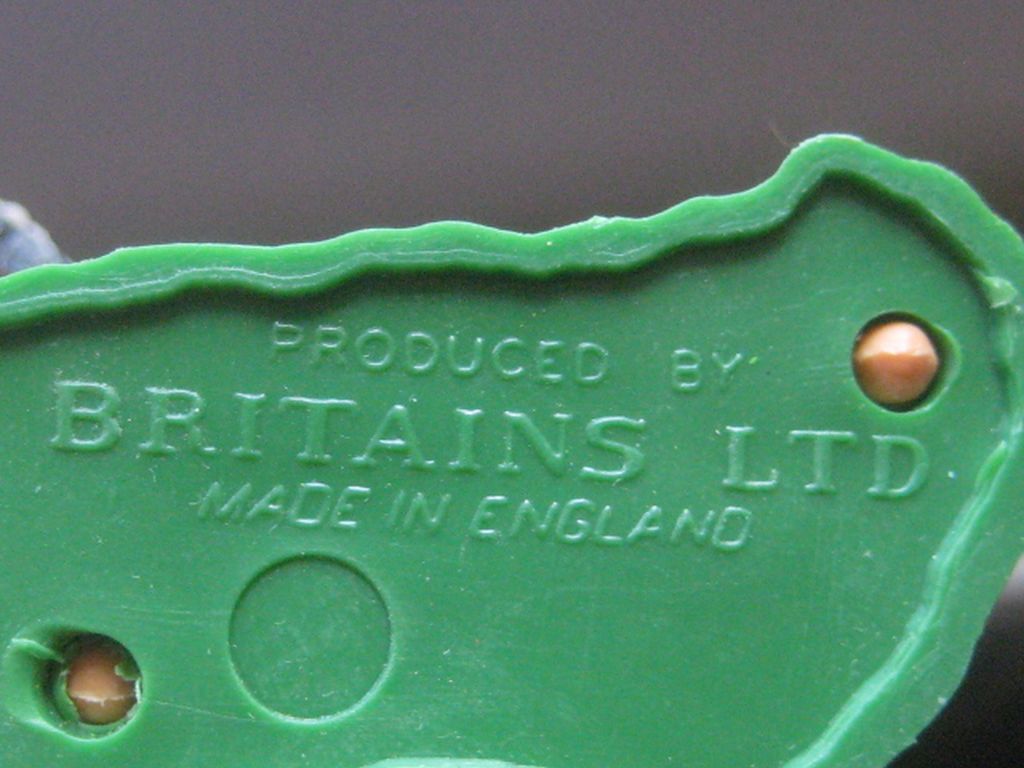 A Group of 11 Vintage Britain's Ltd Plastic Soldiers