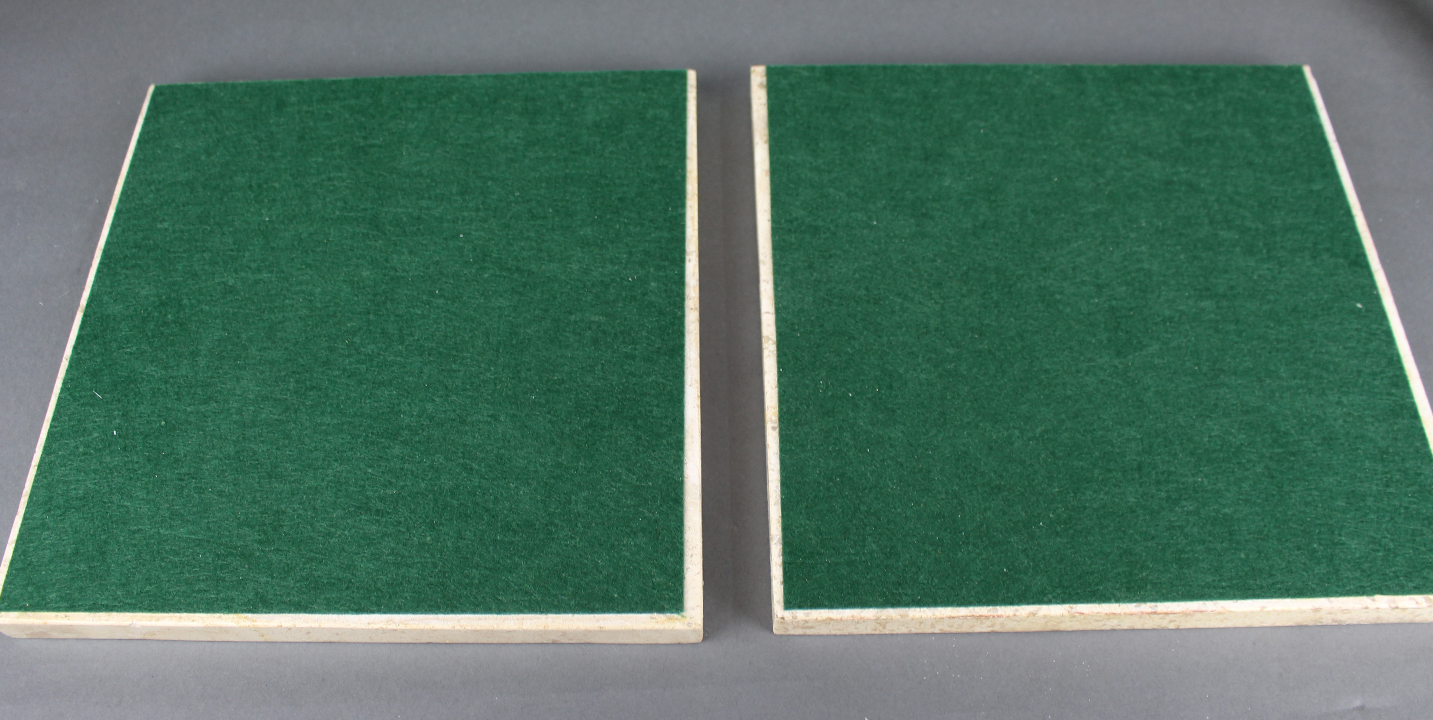 Pair of Vintage Square Marble Plinths