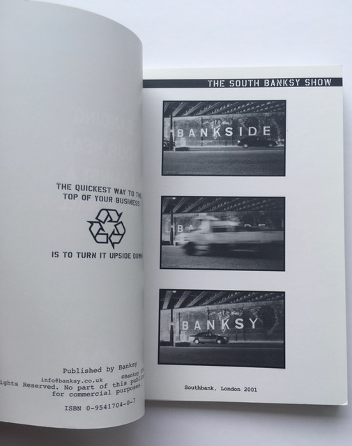 Banksy (b.1974-) 3 Self Published Books 1st Edition 2001- 04 & Banksy Myths & Legends Pt1 & Pt 2