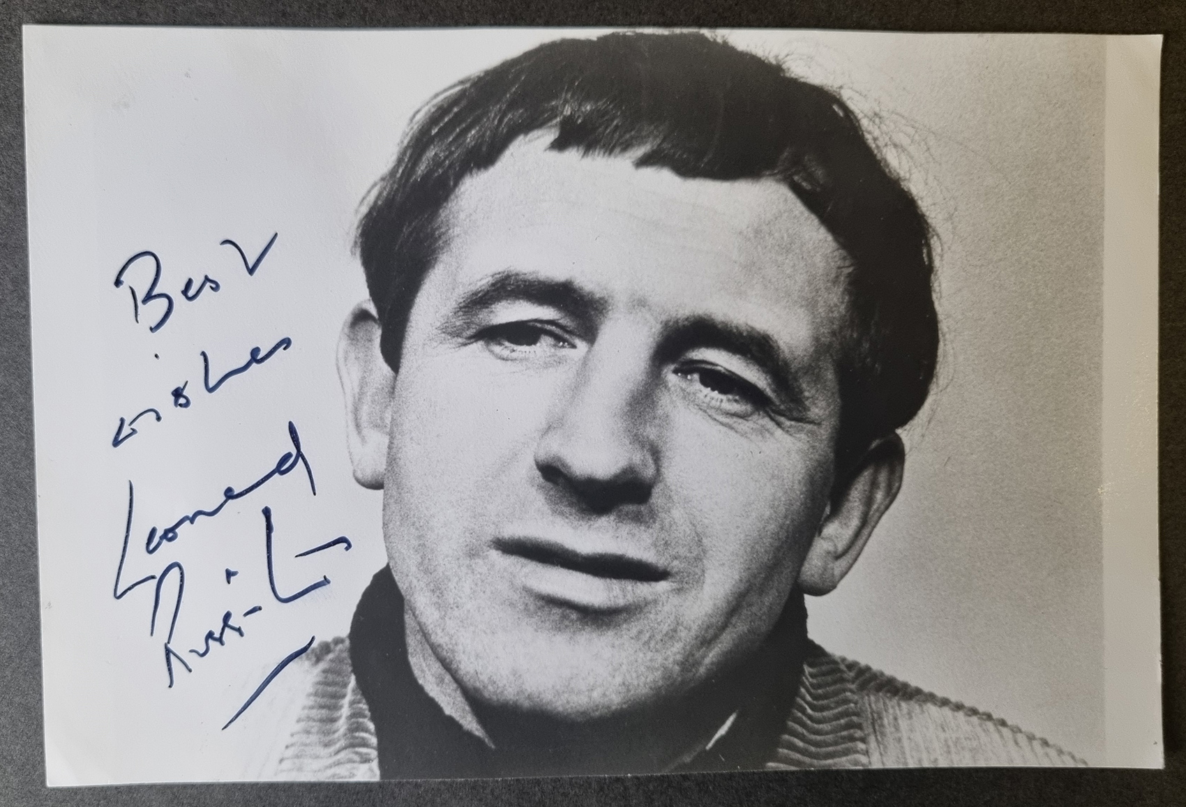 Leonard Rossiter Signed Photograph