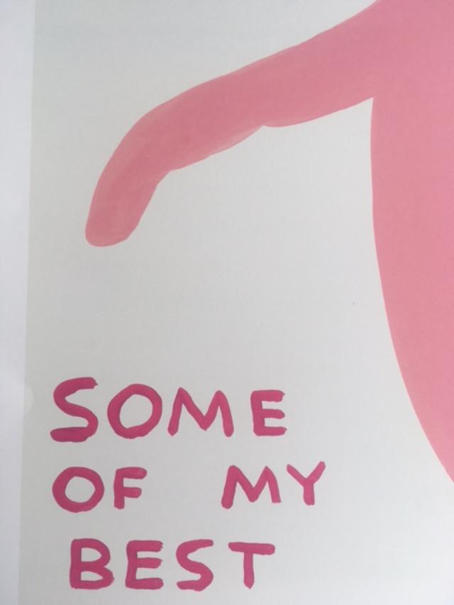David Shrigley OBE (b 1968) ‘Some of My Best Friends Are Pigs’ Offset Lithograph, Edition, 2019