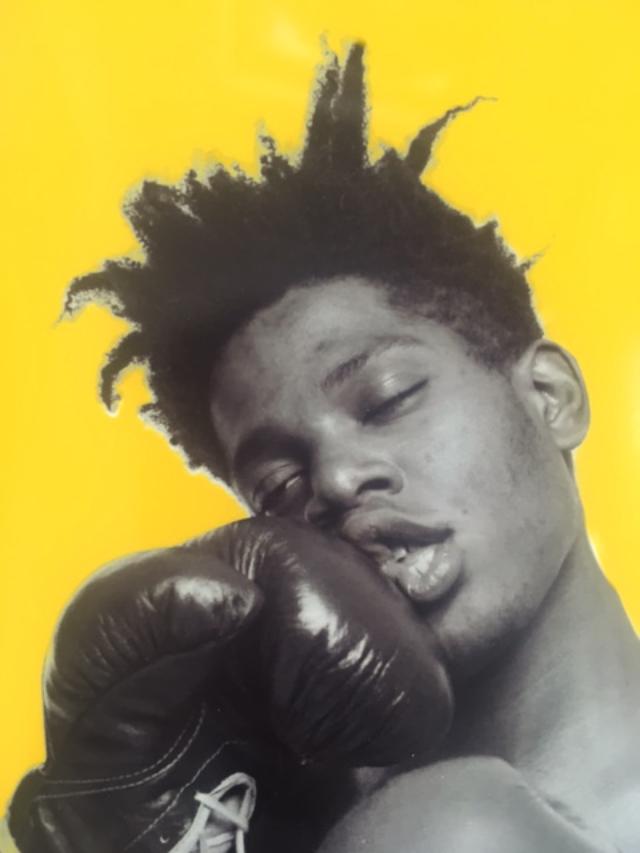 Basquiat, Andy Warhol (b 1928-87) Two ‘Four Hands’ Retro Bill Board Exhibition Offset Lithographs