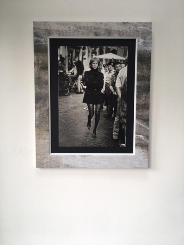 Kate Moss, Peter Lindbergh (b 1944-2019) Rome, 1995, Framed B and W, Photo