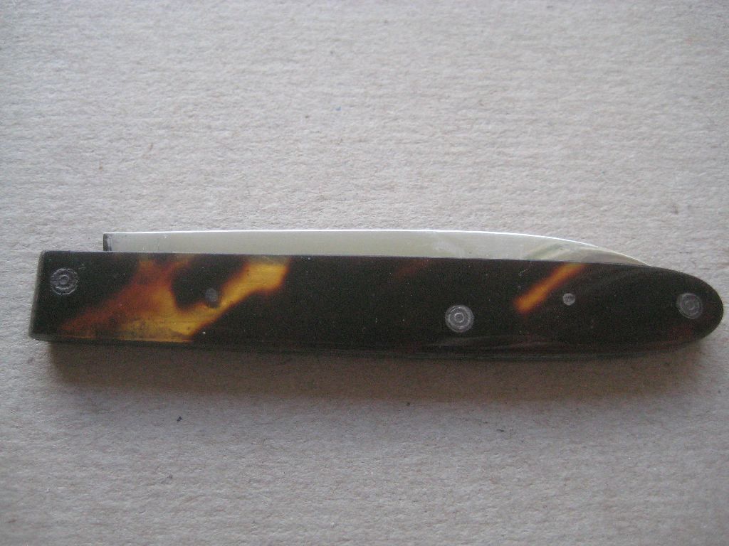 George III Silver Bladed Folding Fruit Knife