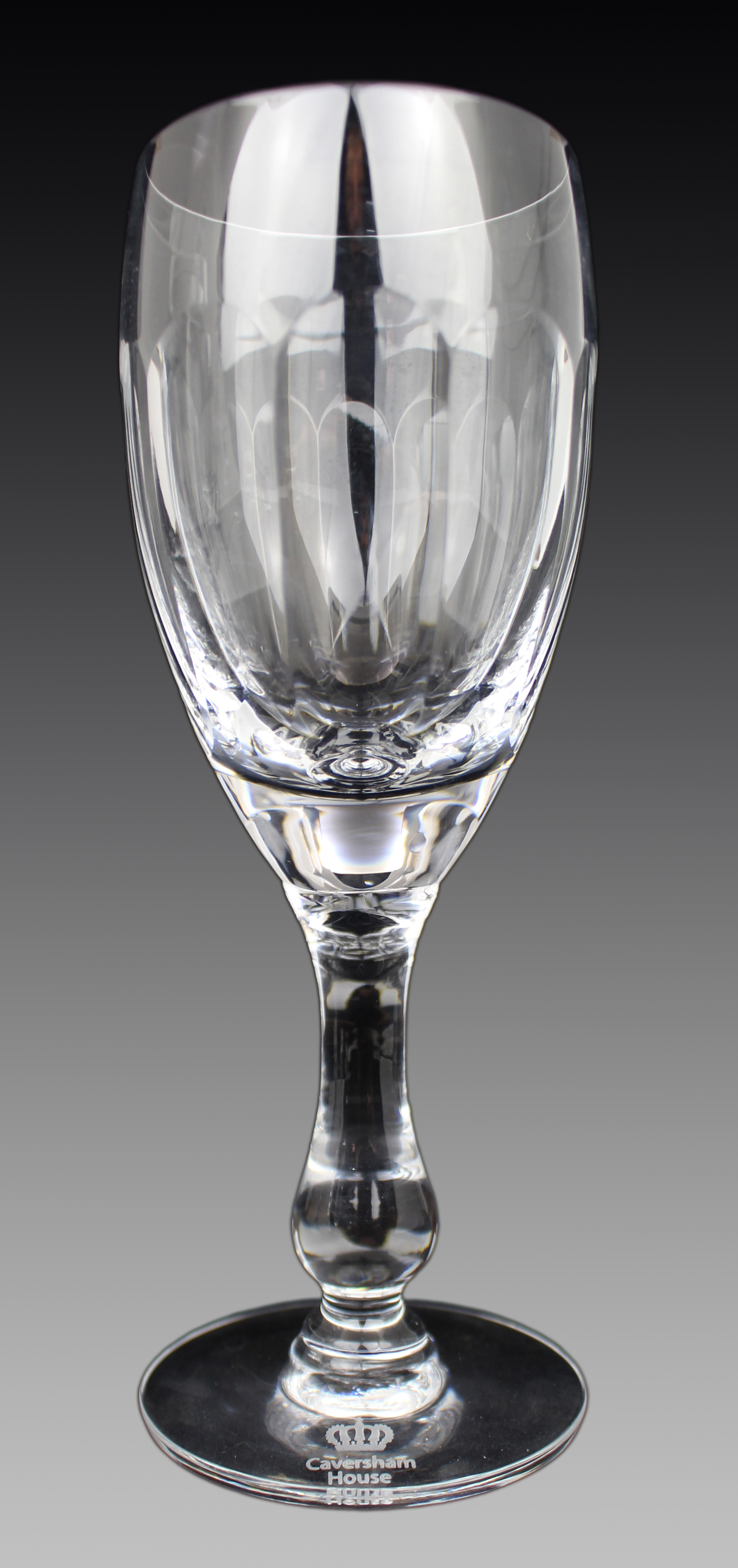 Complete Suite of 36 Hand-Cut Crystal Glasses by Tudor Crystal