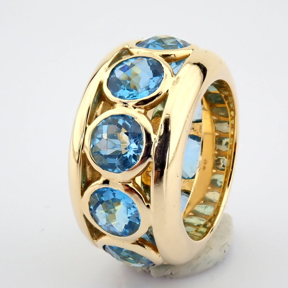 Natural Diamond 14K Yellow Gold Ring