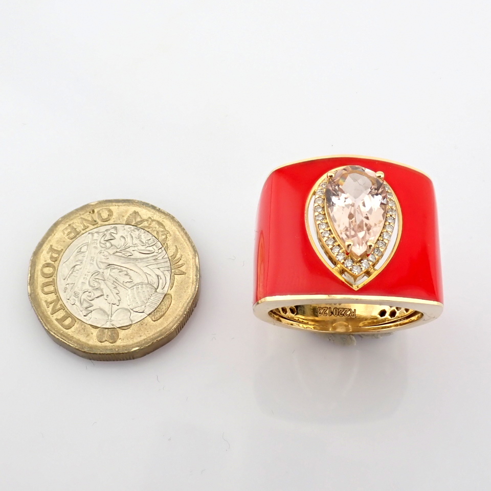 Natural Diamond 14K Yellow Gold Ring