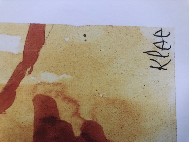 Two (2) Paul Klee Offset Lithographs. Erinnerung... 1986 and 'Park Near Lucerne'
