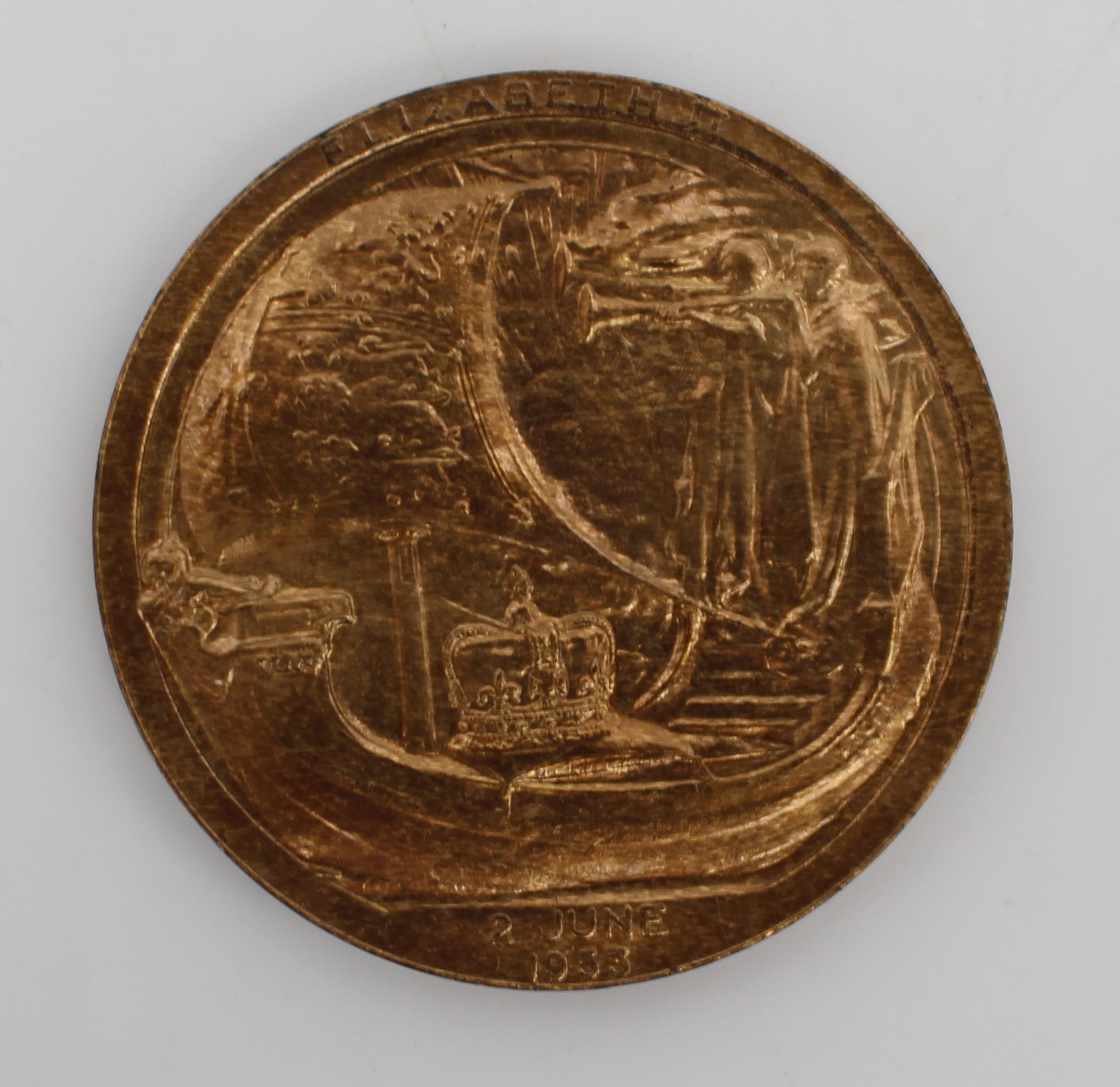 Elizabeth II 1953 Coronoation Cased Medallion