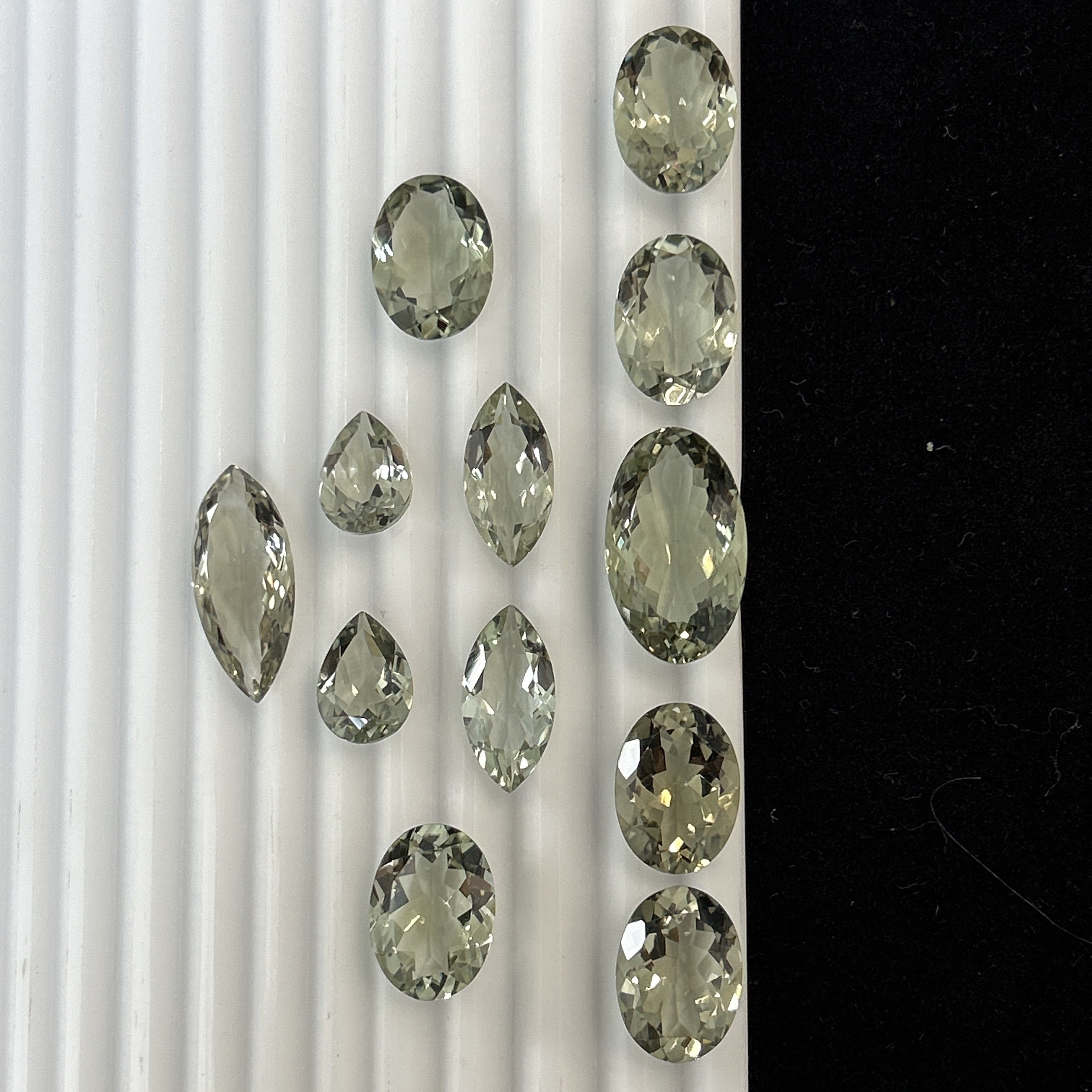 121.15ct Green Natural Amethyst